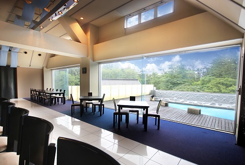 Hotel lobby